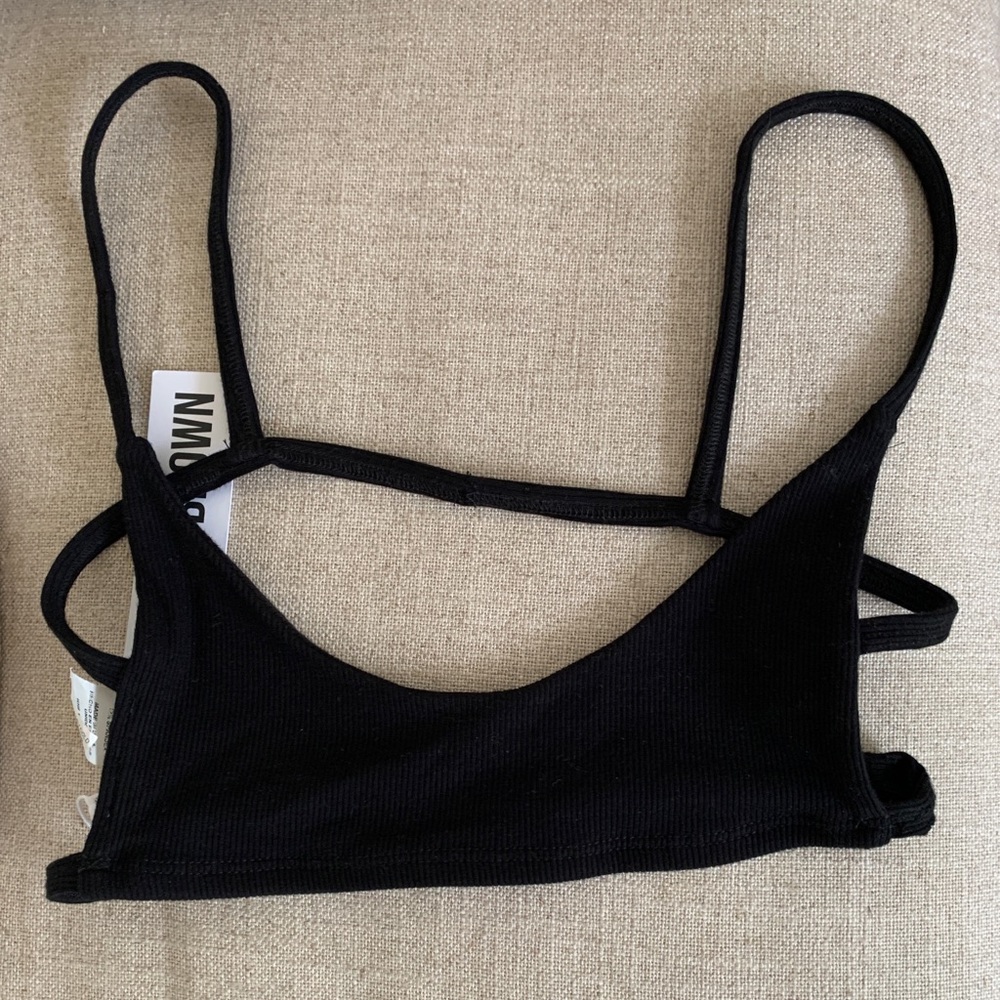 COPY - 🆕 Joah Brown Blk S/M Cage Bra